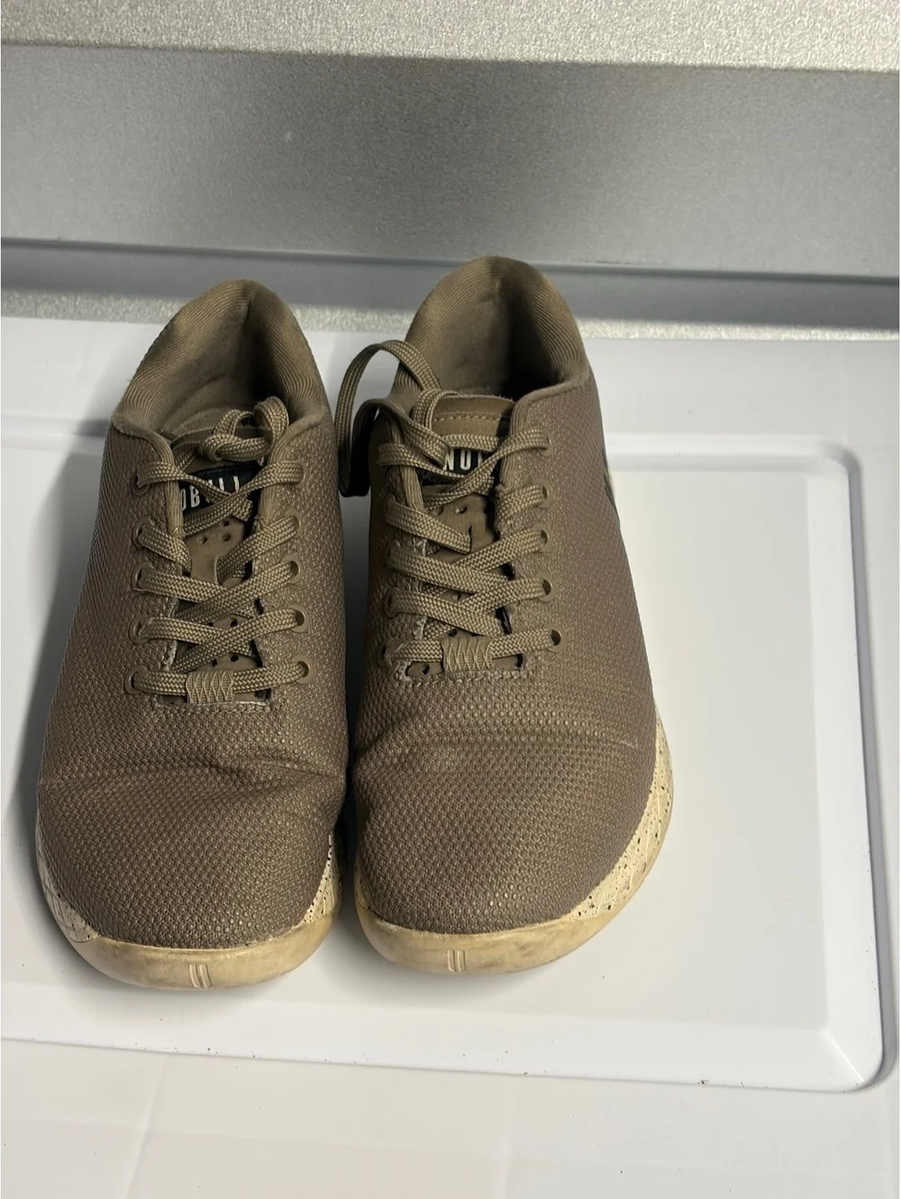 NOBULL Project Trainer Shoes Brown/Taupe Men’s 7.5 Women’s 9 Cross Training